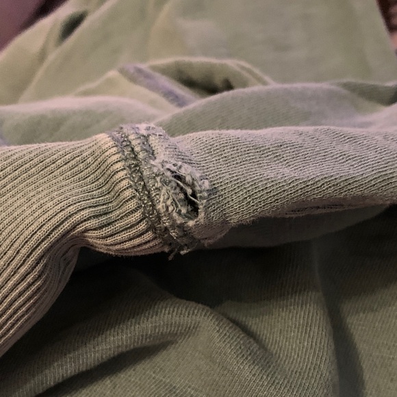 Pilcro Anthropologie Oversized Boat Neck Sweatshirt - Picture 5 of 5